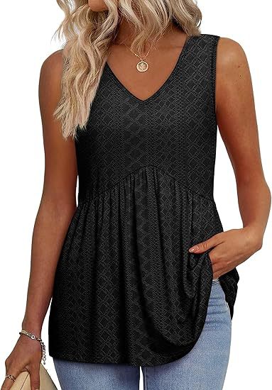 Elenor - Elegant top uden ærmer