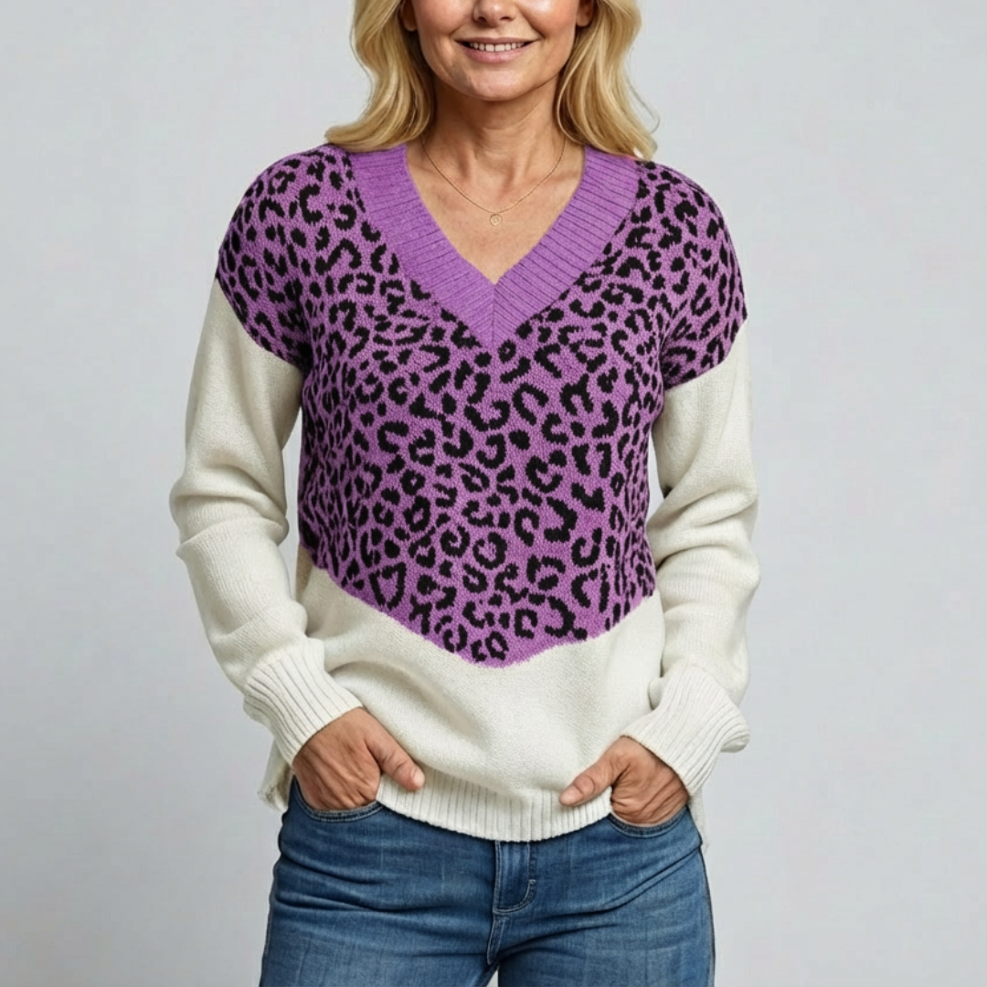 Isa - Chic Leopardtrøje