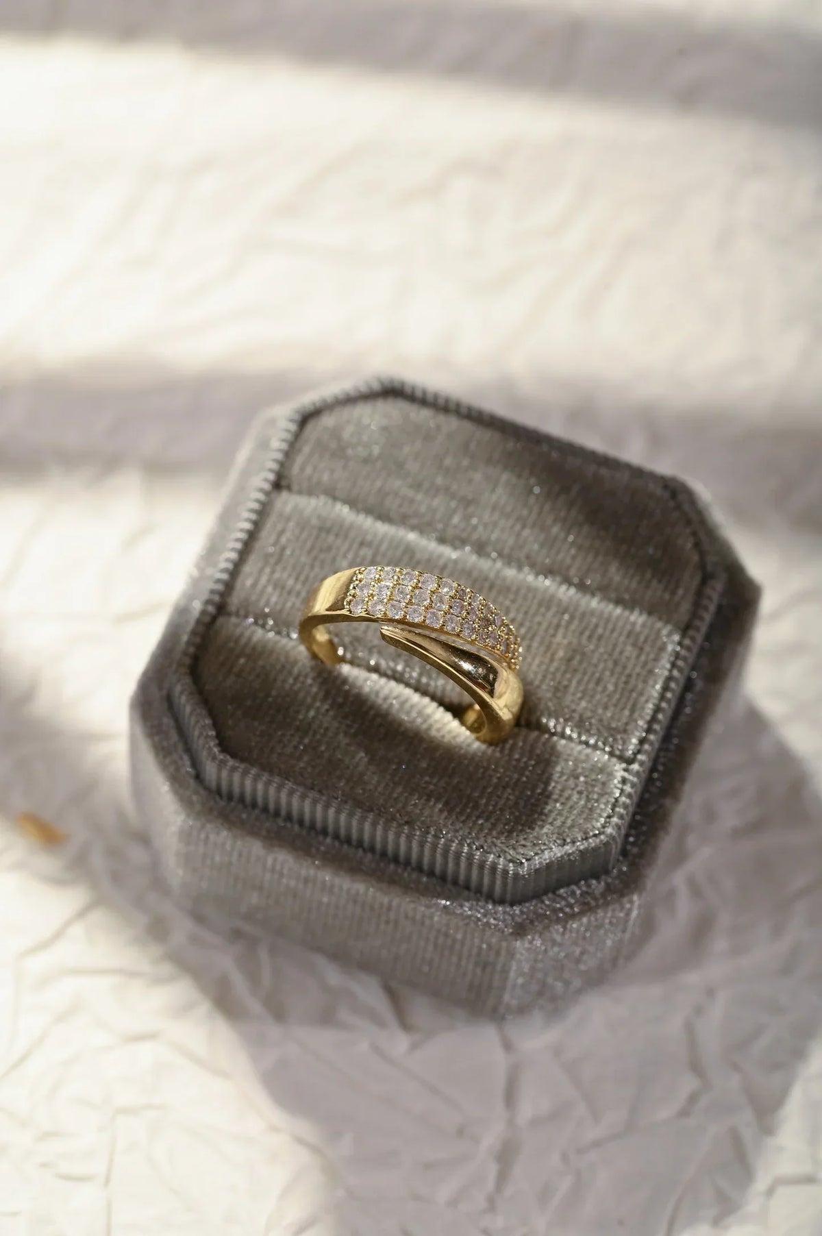 Sophie - Elegant justerbar ring