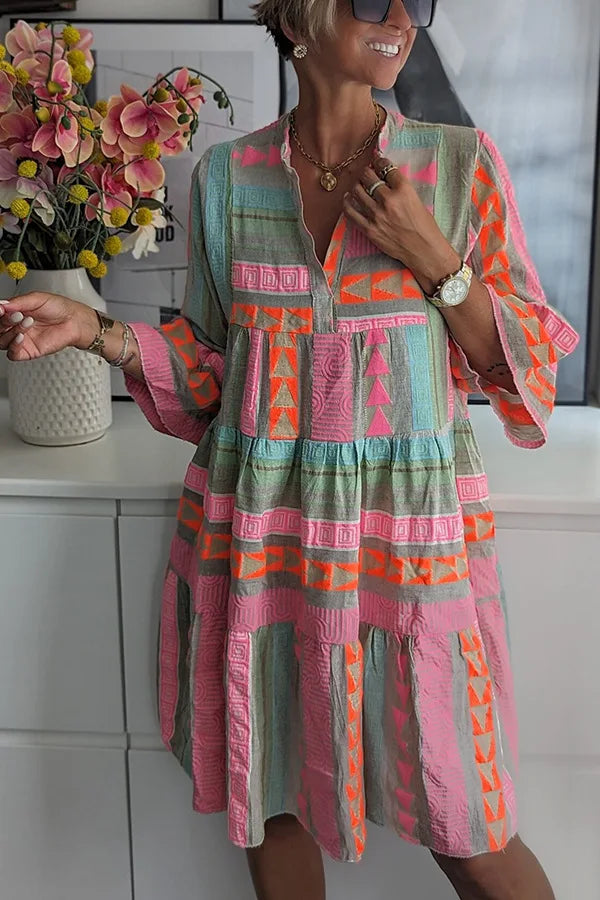 Valerie - Elegant afslappet midikjole