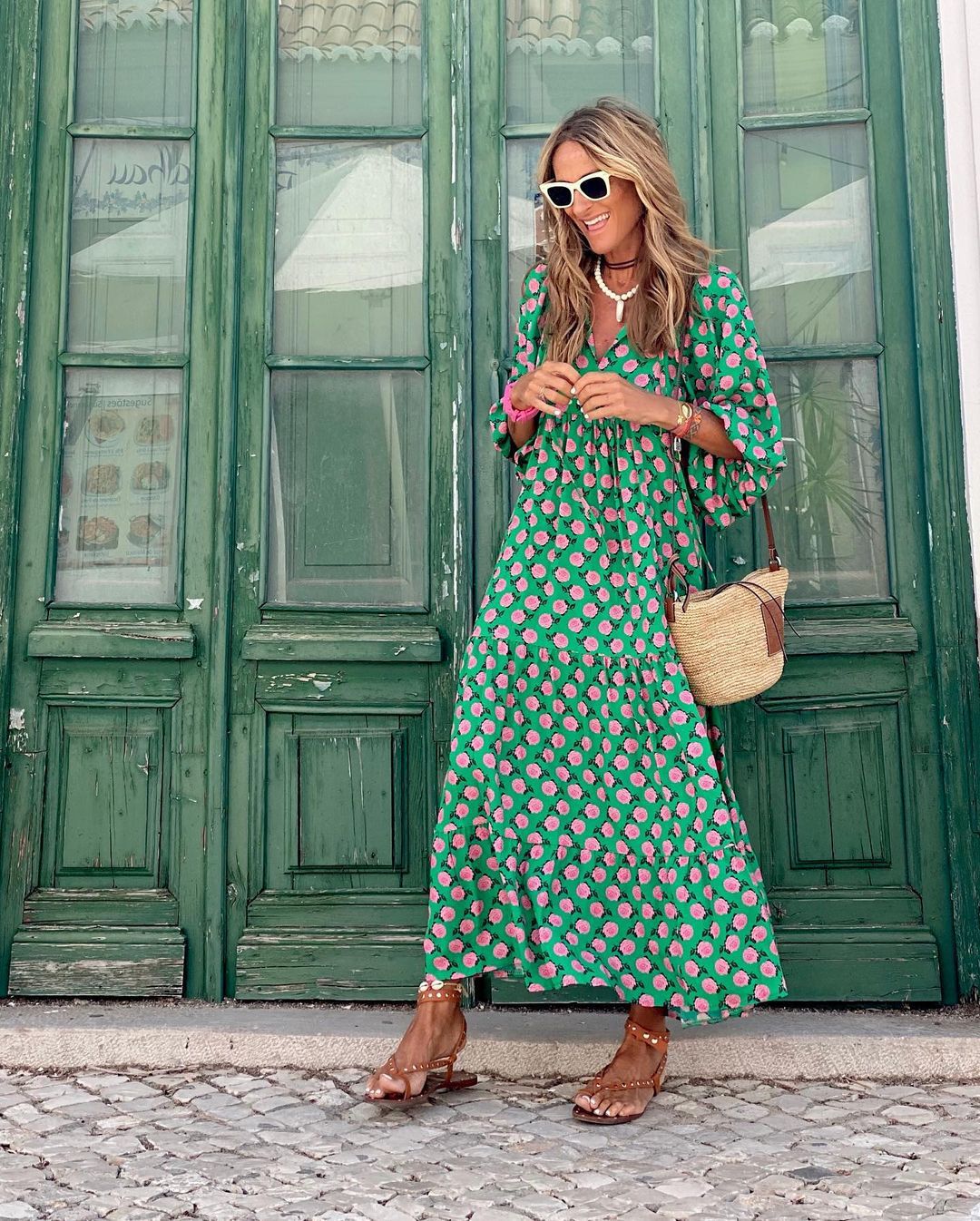 Sylvie - Boheme-chic kjole
