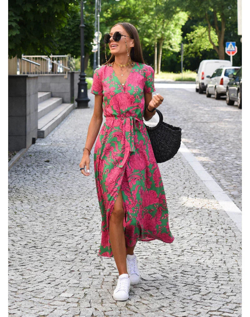 Suzanne - Elegant flydende kjole