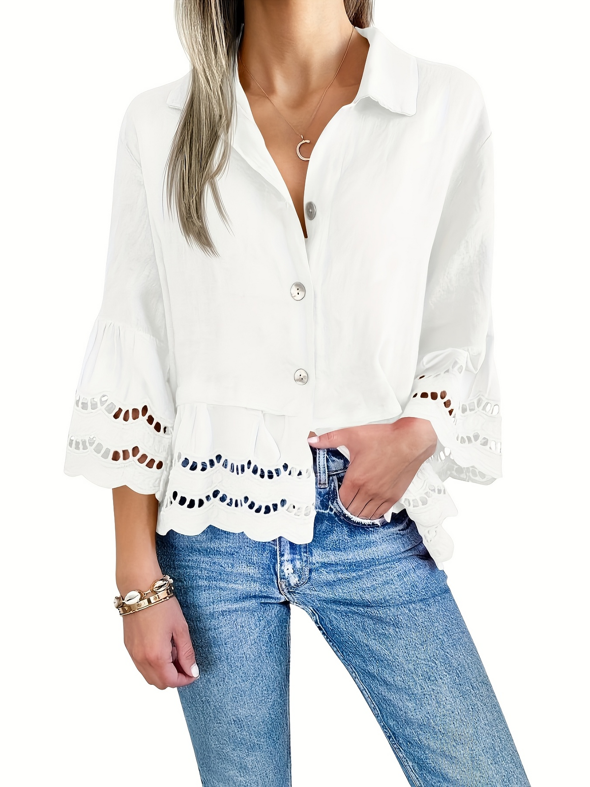 Emily - Luftig chic bluse