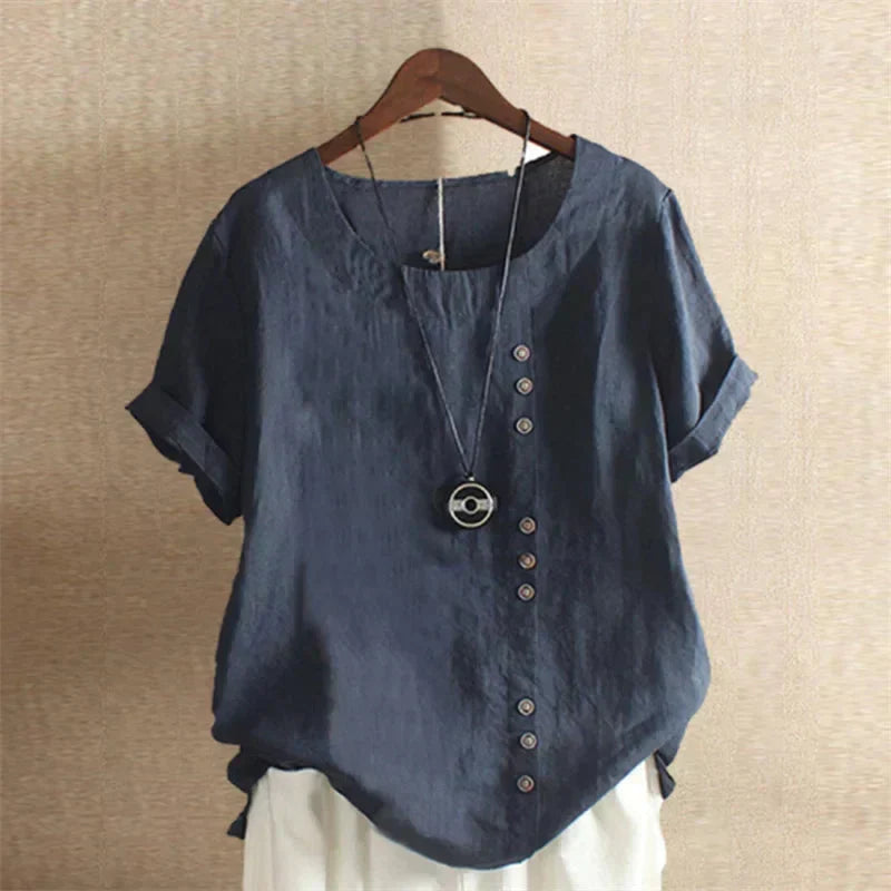 Laura - Elegant afslappet bluse