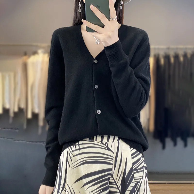 Odessia - Elegant cashmere-cardigan