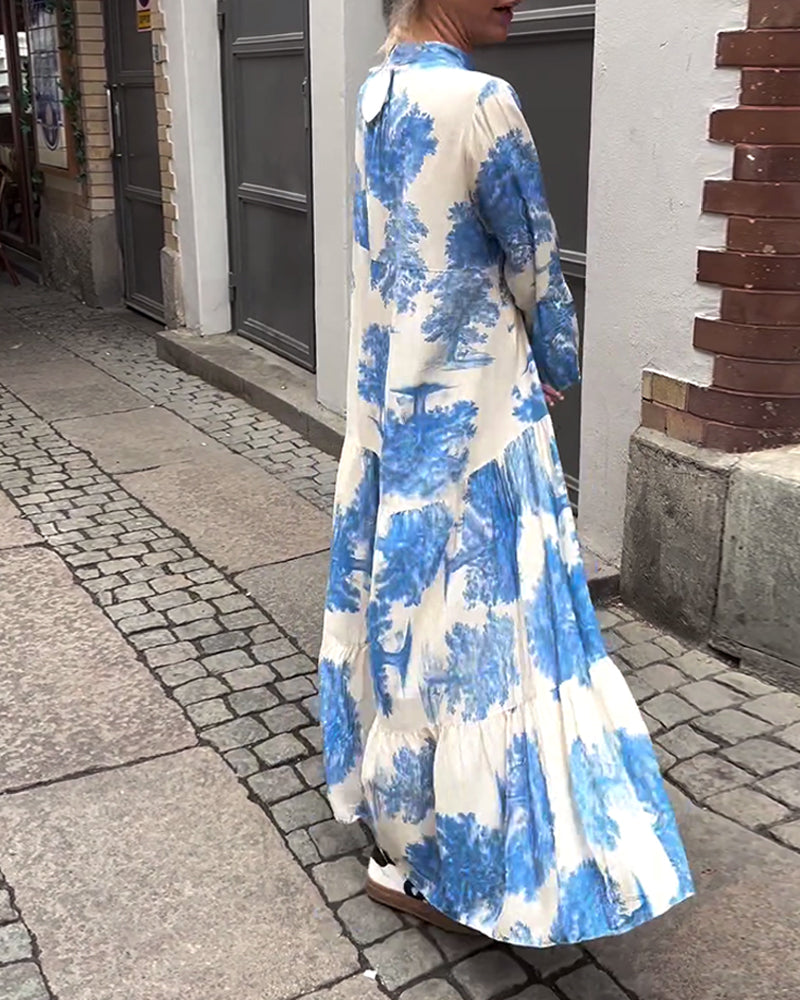 Fransesca - Elegant flydende kjole