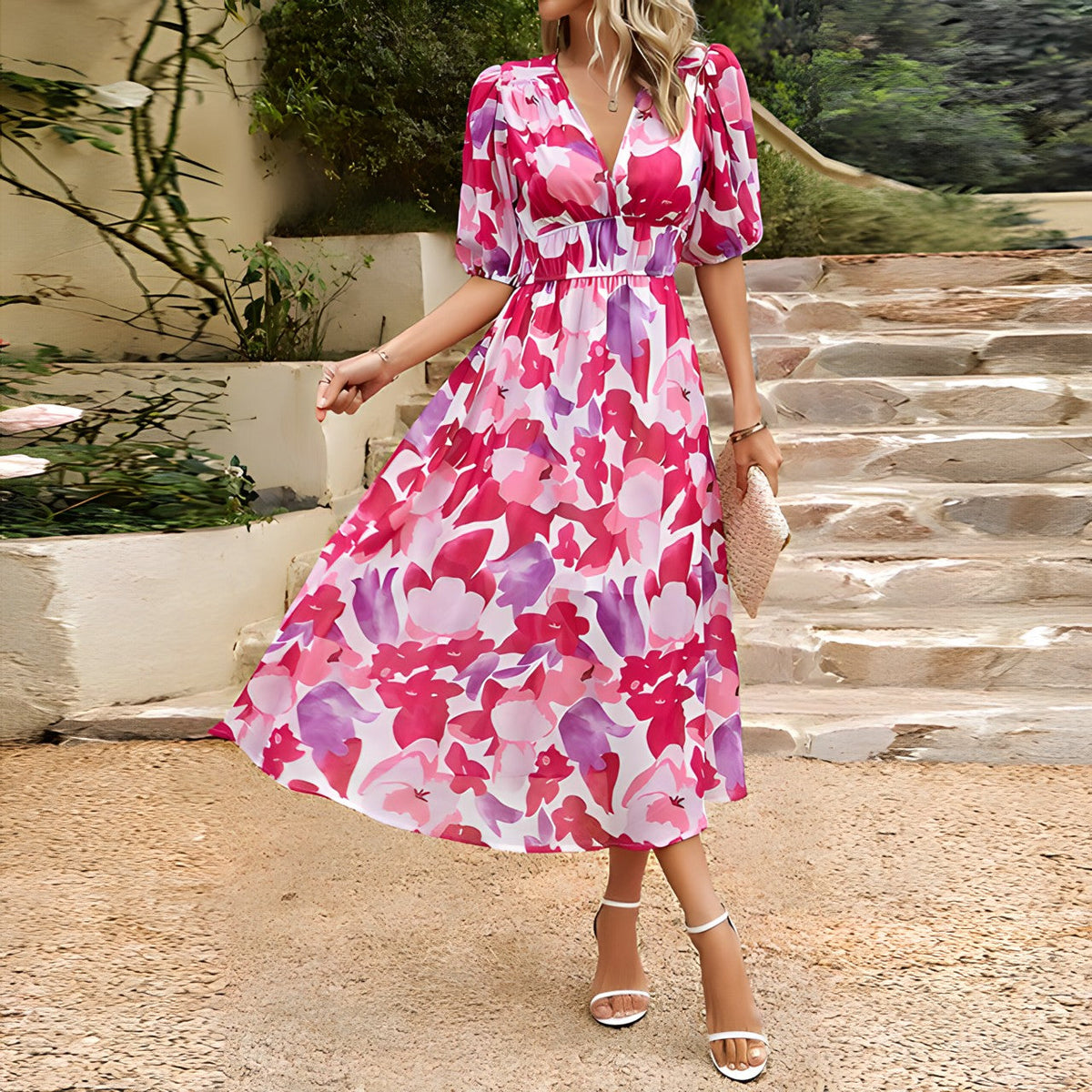 Jenny - Chic elegant midikjole
