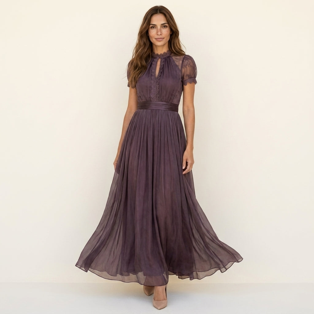 Flavia - Elegant lang kjole