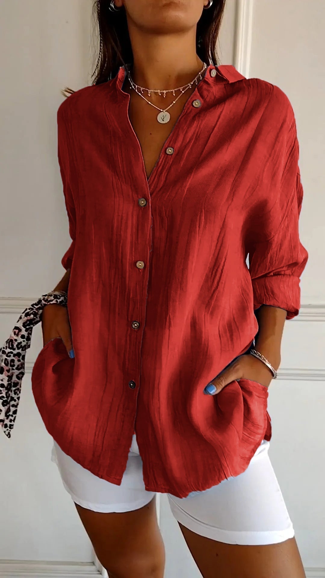 Krisha - Elegant oversized bluse