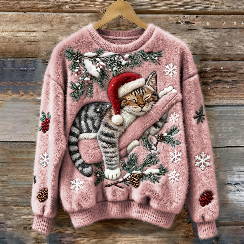 Chaussette - Festlig sweater til katte