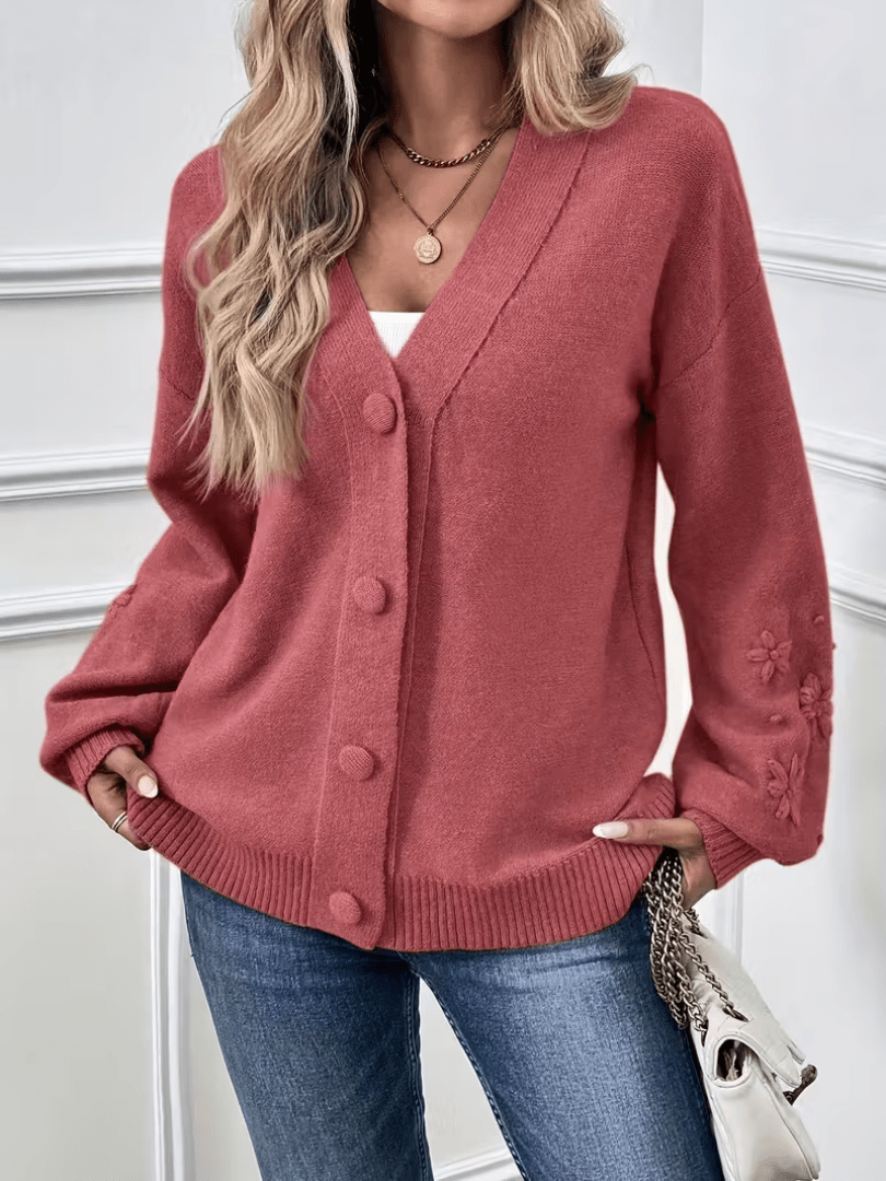 Hélène - Elegant klassisk cardigan