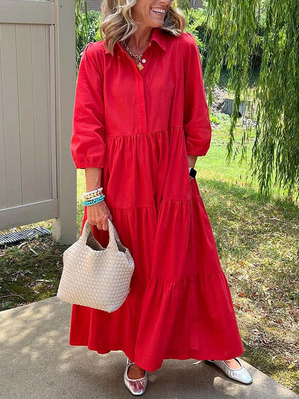 Bente - Elegant maxikjole