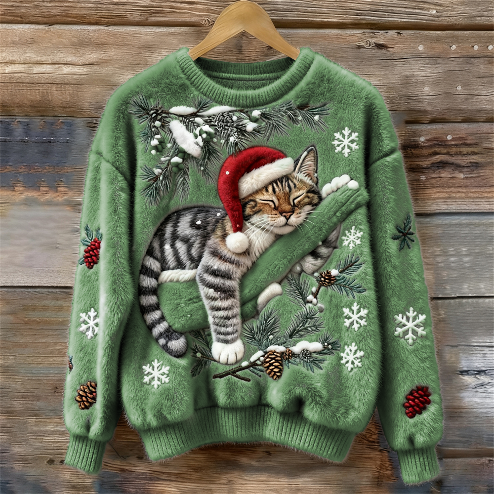 Chaussette - Festlig sweater til katte