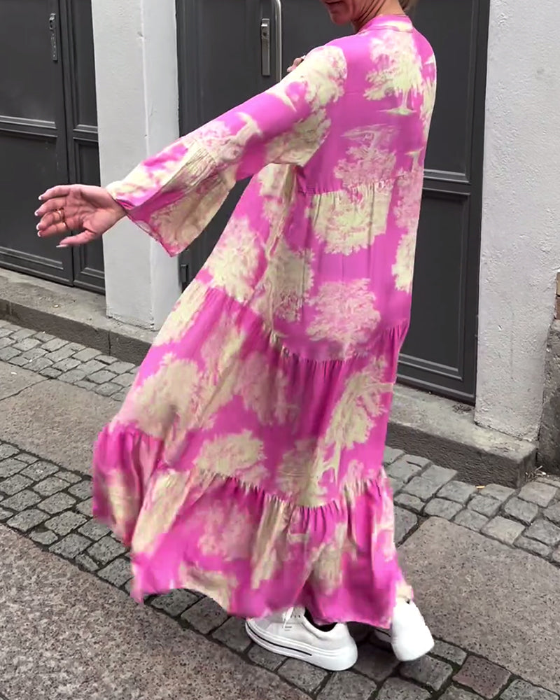 Fransesca - Elegant flydende kjole