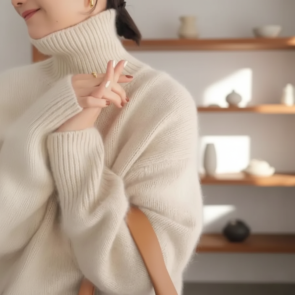 Candice - Blød oversize cashmere-sweater