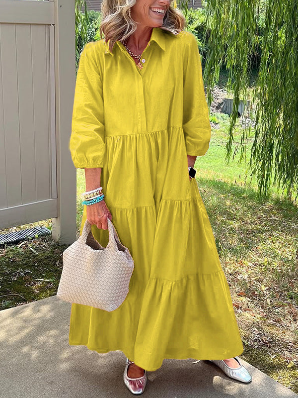 Bente - Elegant maxikjole