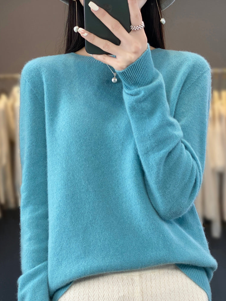Anette - Varm cashmere-striktrøje
