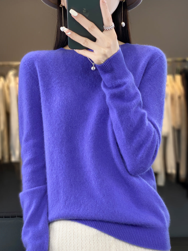 Anette - Varm cashmere-striktrøje