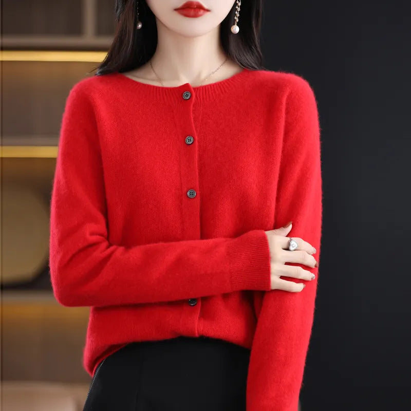 Manon - Lækker cashmere-striktrøje