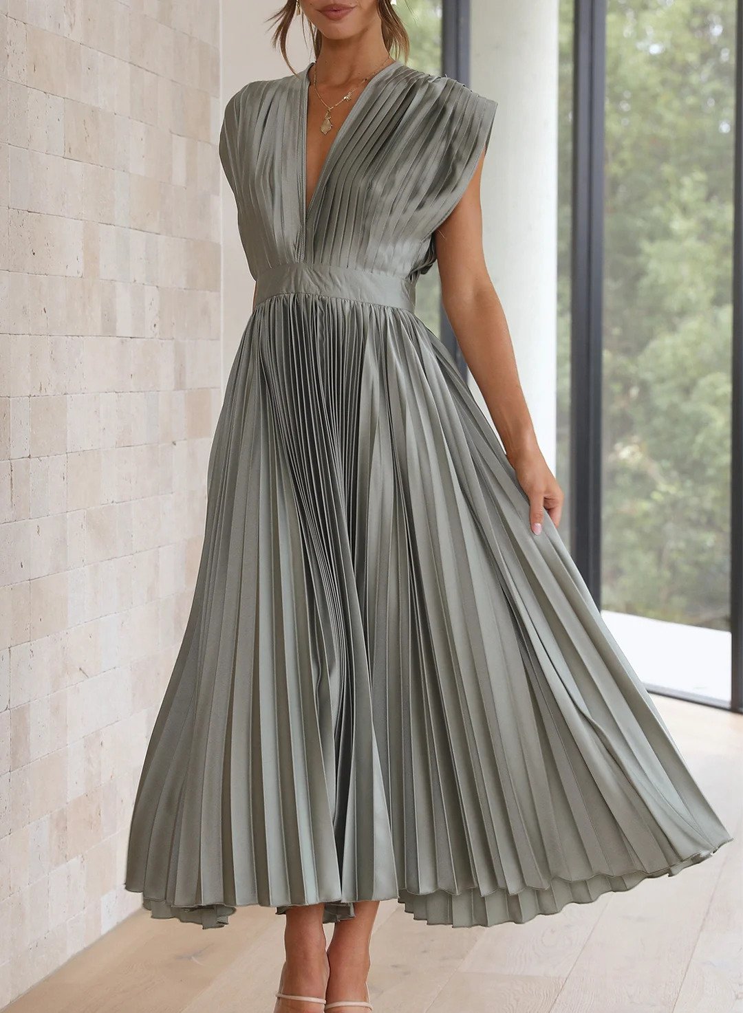 Chiara - Elegant lang kjole