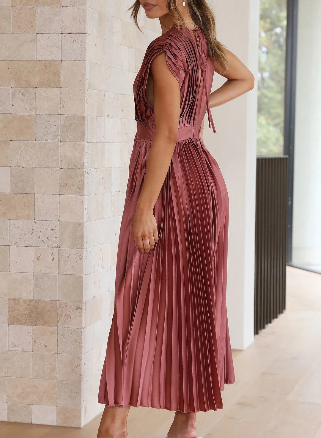 Chiara - Elegant lang kjole