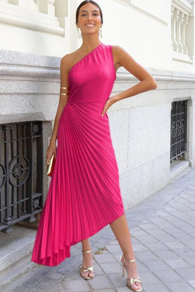 Rachel - Elegant lang kjole