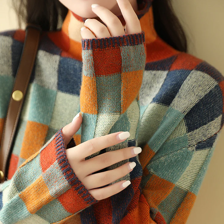 Élise - Blød cashmere-rullekravetrøje