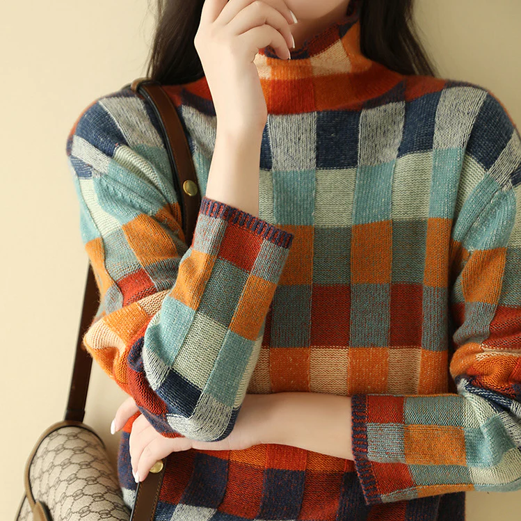 Élise - Blød cashmere-rullekravetrøje