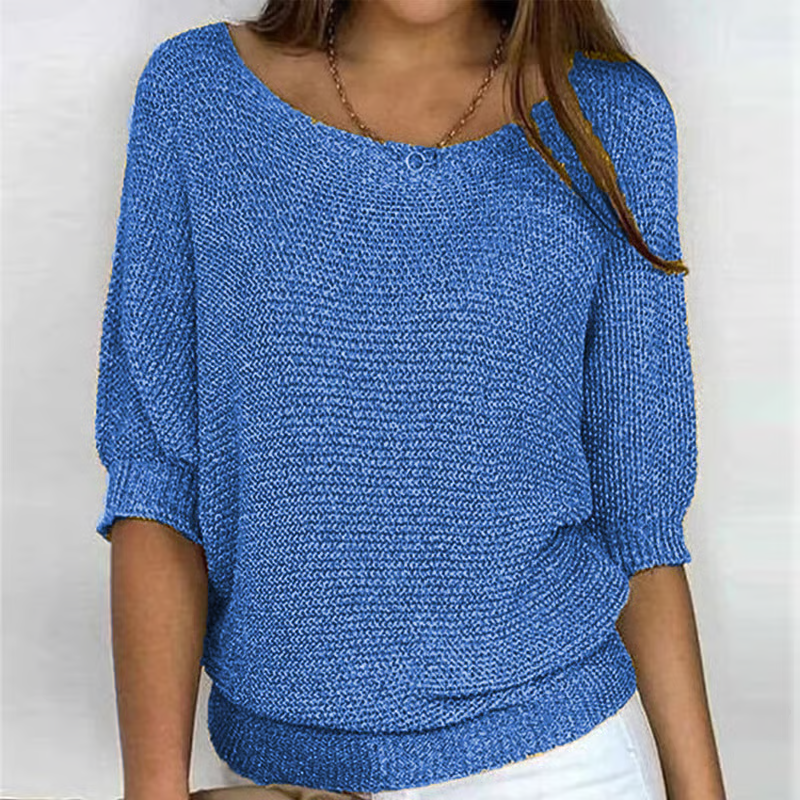 Iris - Elegant let strikbluse
