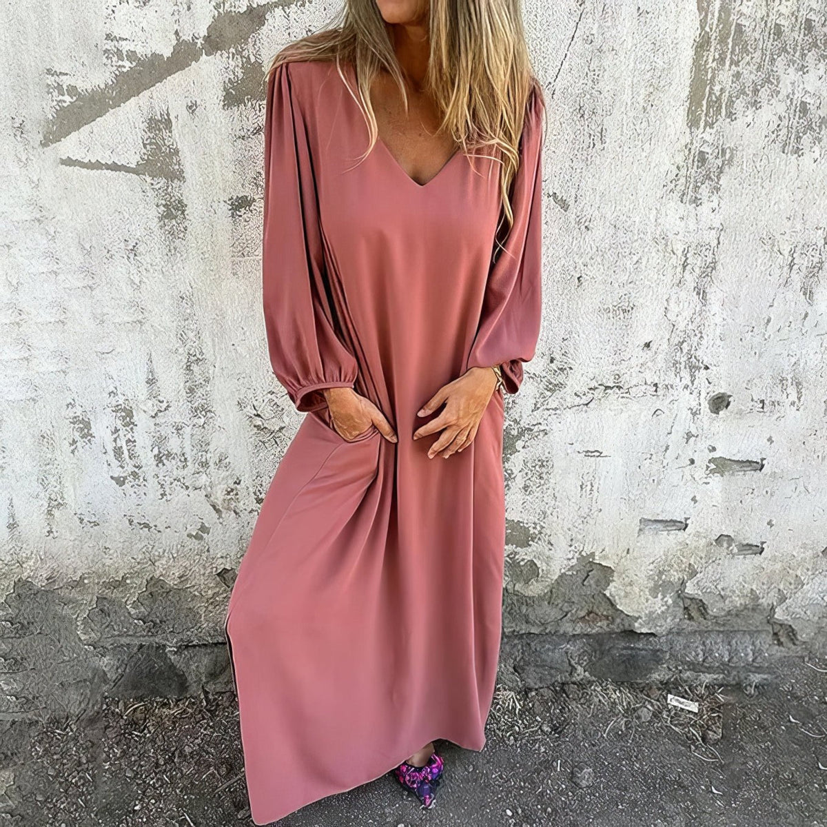 Susane - Elegant bohemekjole