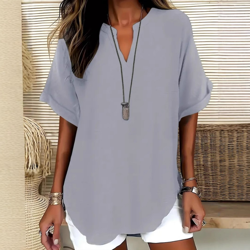 Véronique - Elegant afslappet bluse