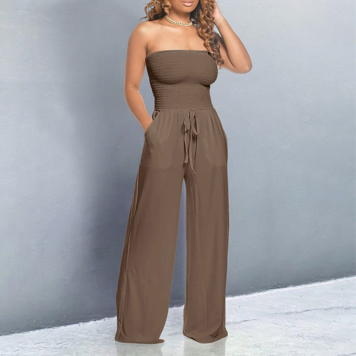 Denise - Elegant flydende jumpsuit