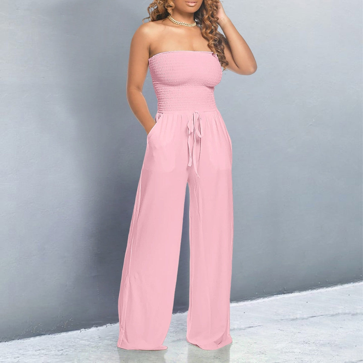 Denise - Elegant flydende jumpsuit