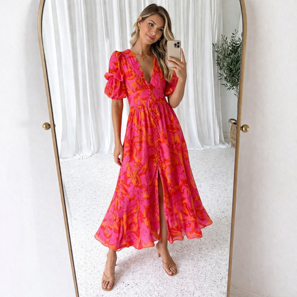 Paloma - Elegant maxikjole