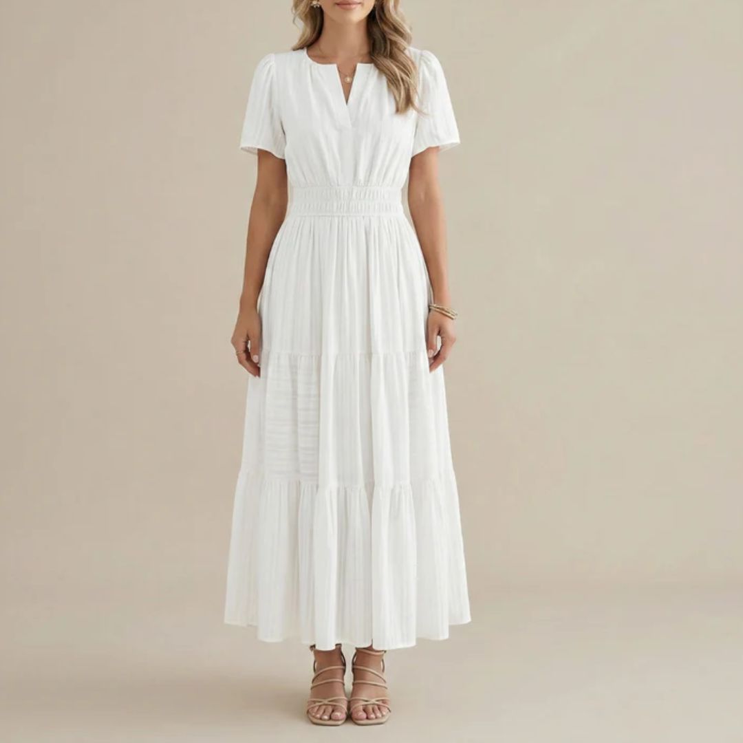 Elara - Elegant bohemsk maxikjole