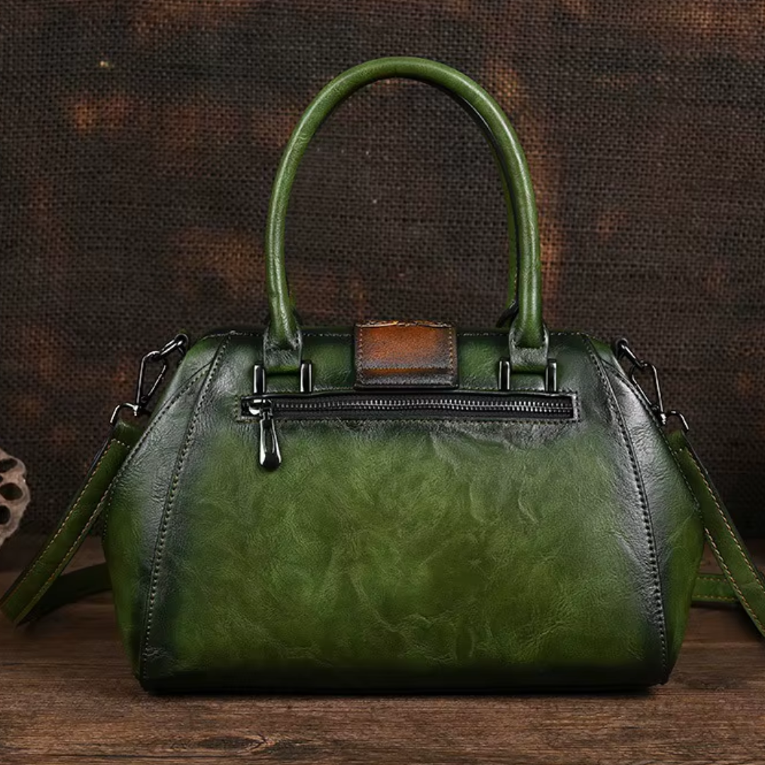 Florina - Elegant håndtaske med blomstermotiv