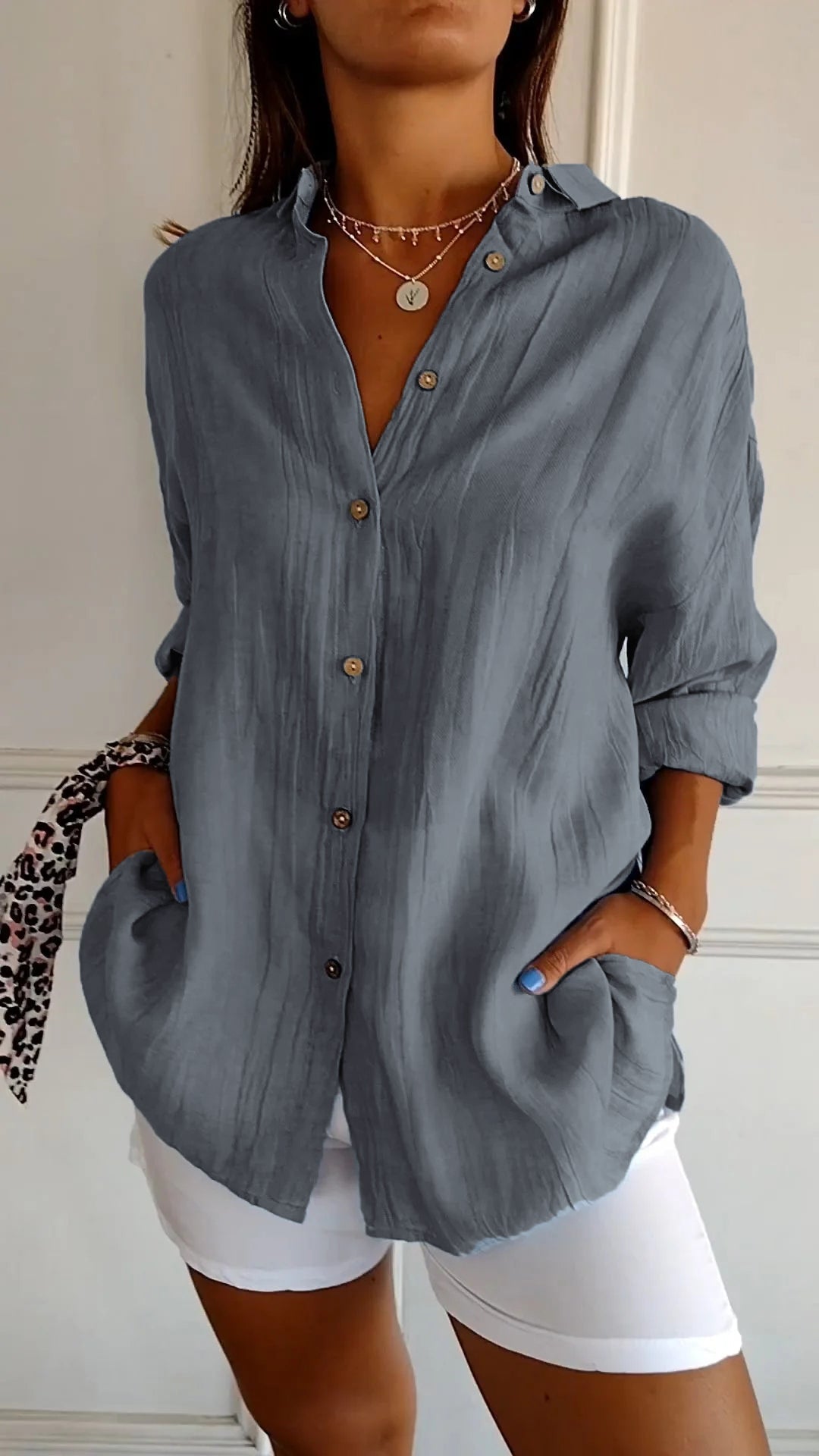 Kia - Elegant oversized bluse