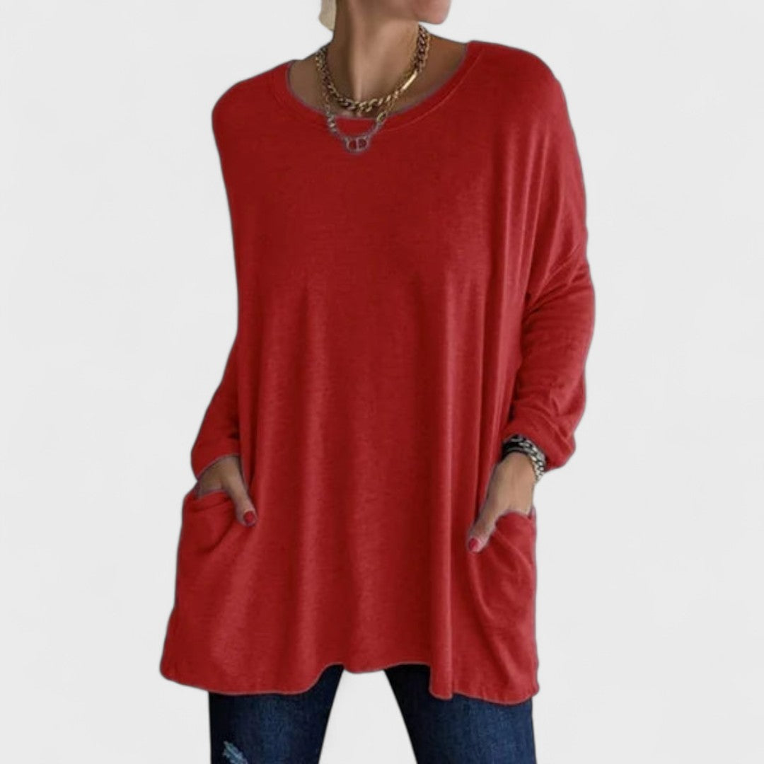 Mira - Elegant afslappet T-shirt