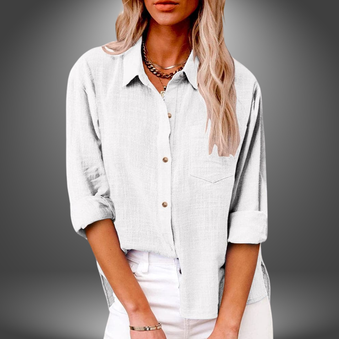 Eve - Premium hørbluse