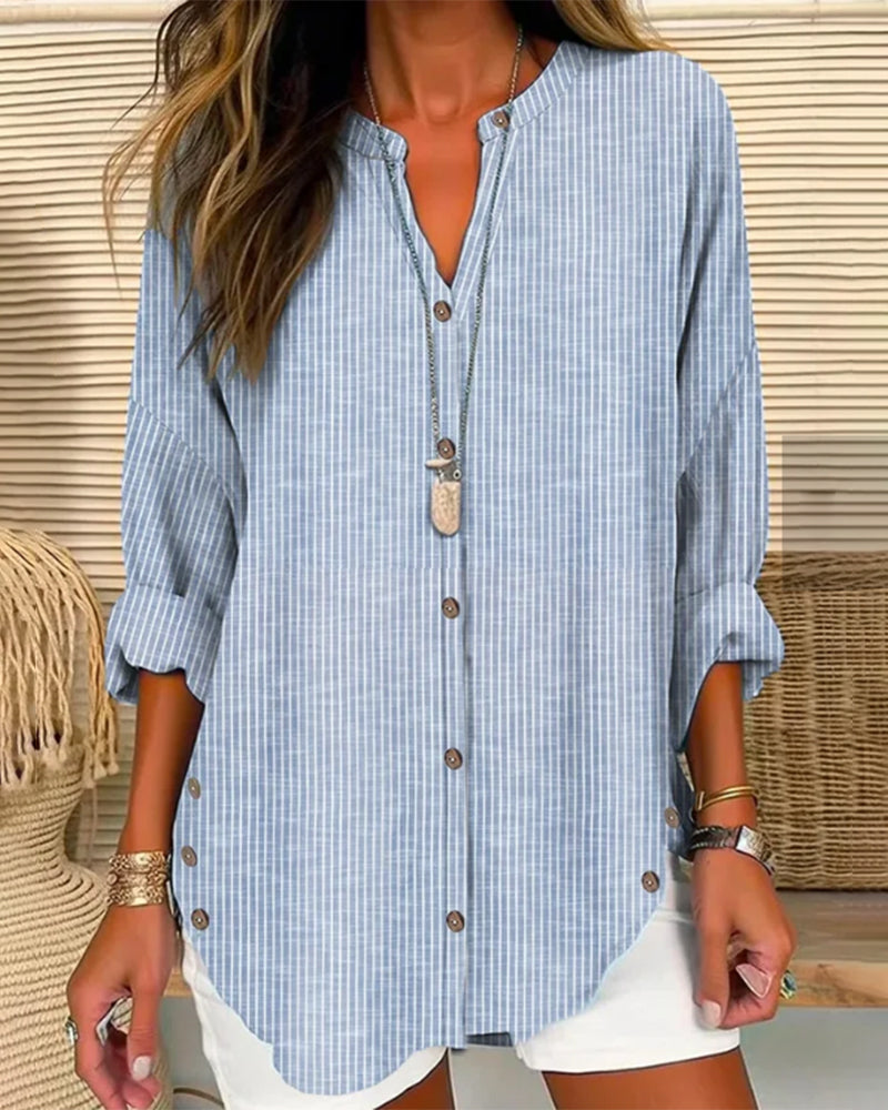 Charlie - Stilfuldt stribet top