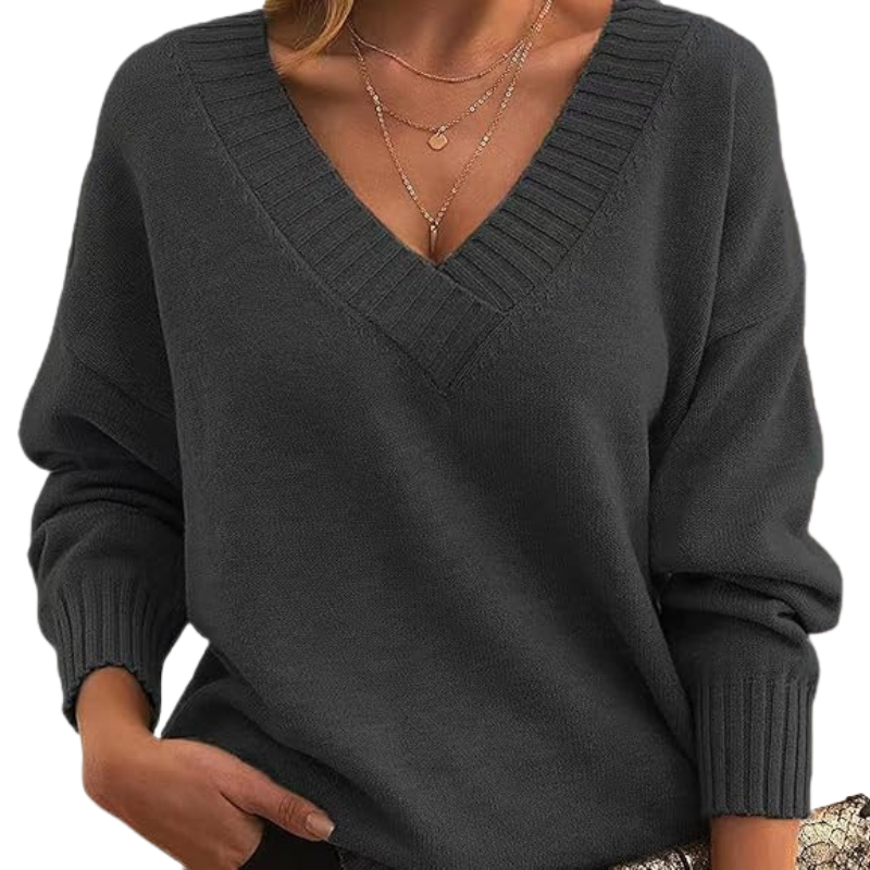 Lenia – Elegant sweater i kashmirblanding