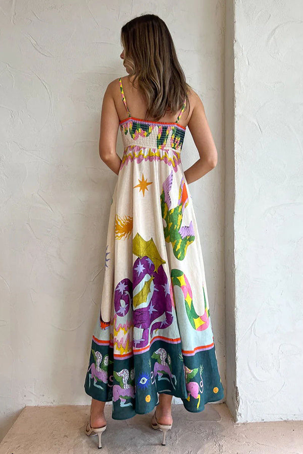Angeline - Elegant lang kjole
