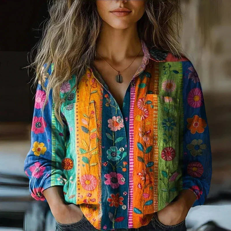 Valentina - Elegant vintagebluse