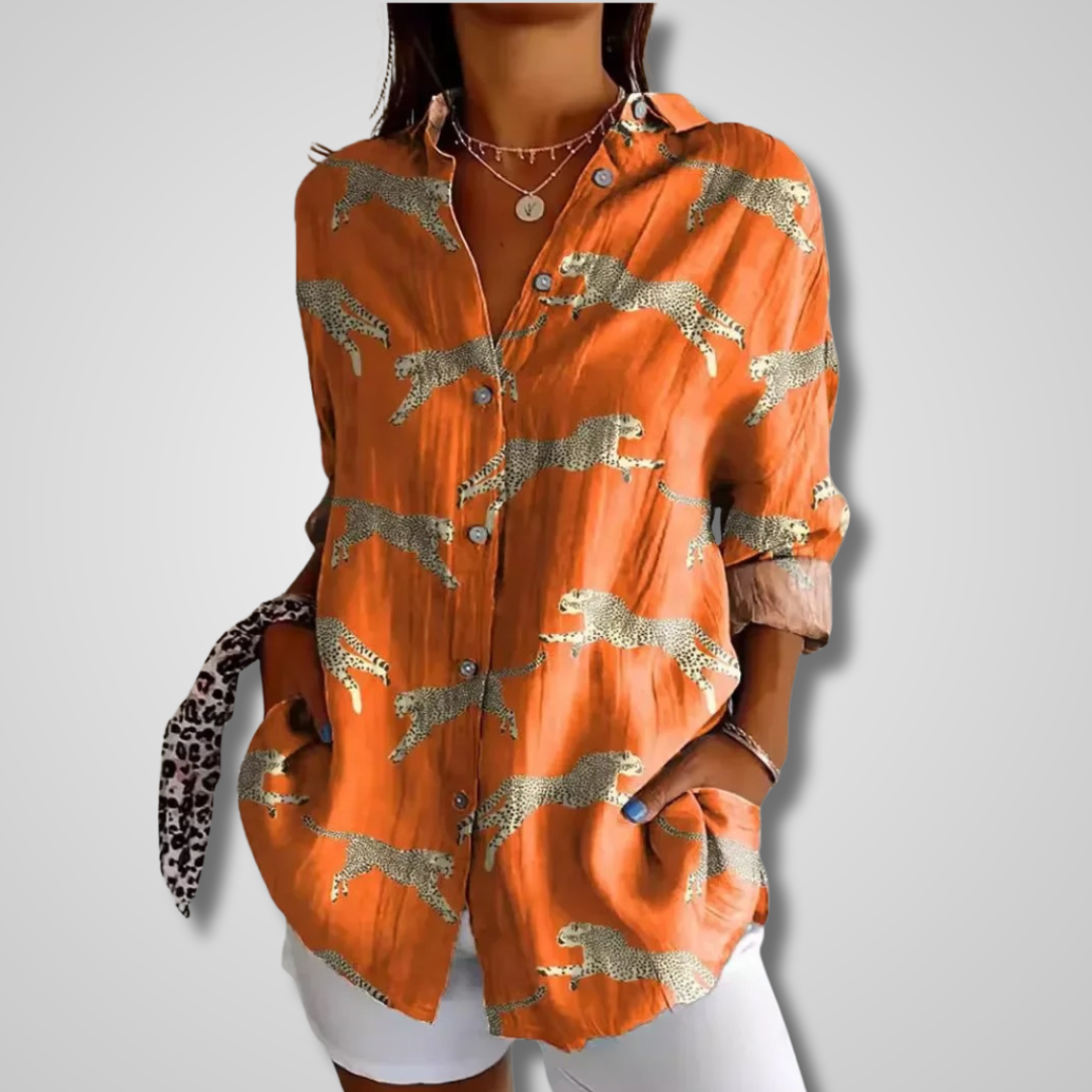 Melle - Elegant vintagebluse