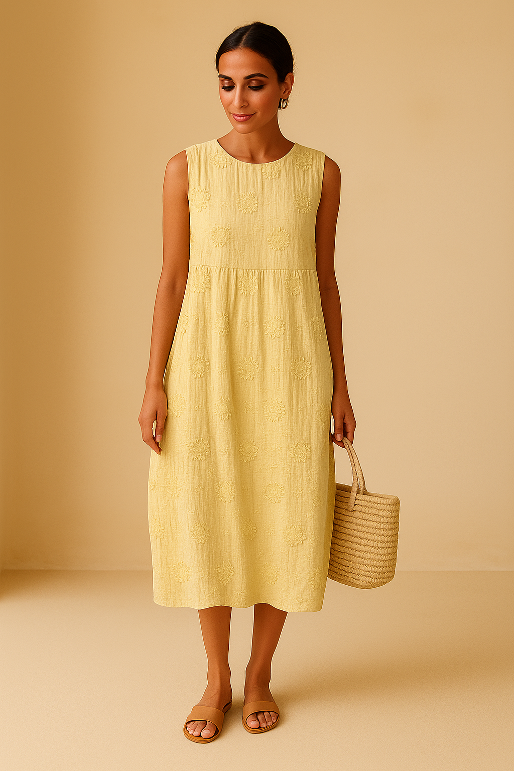 Theryn - Chic Udsvunget Kjole