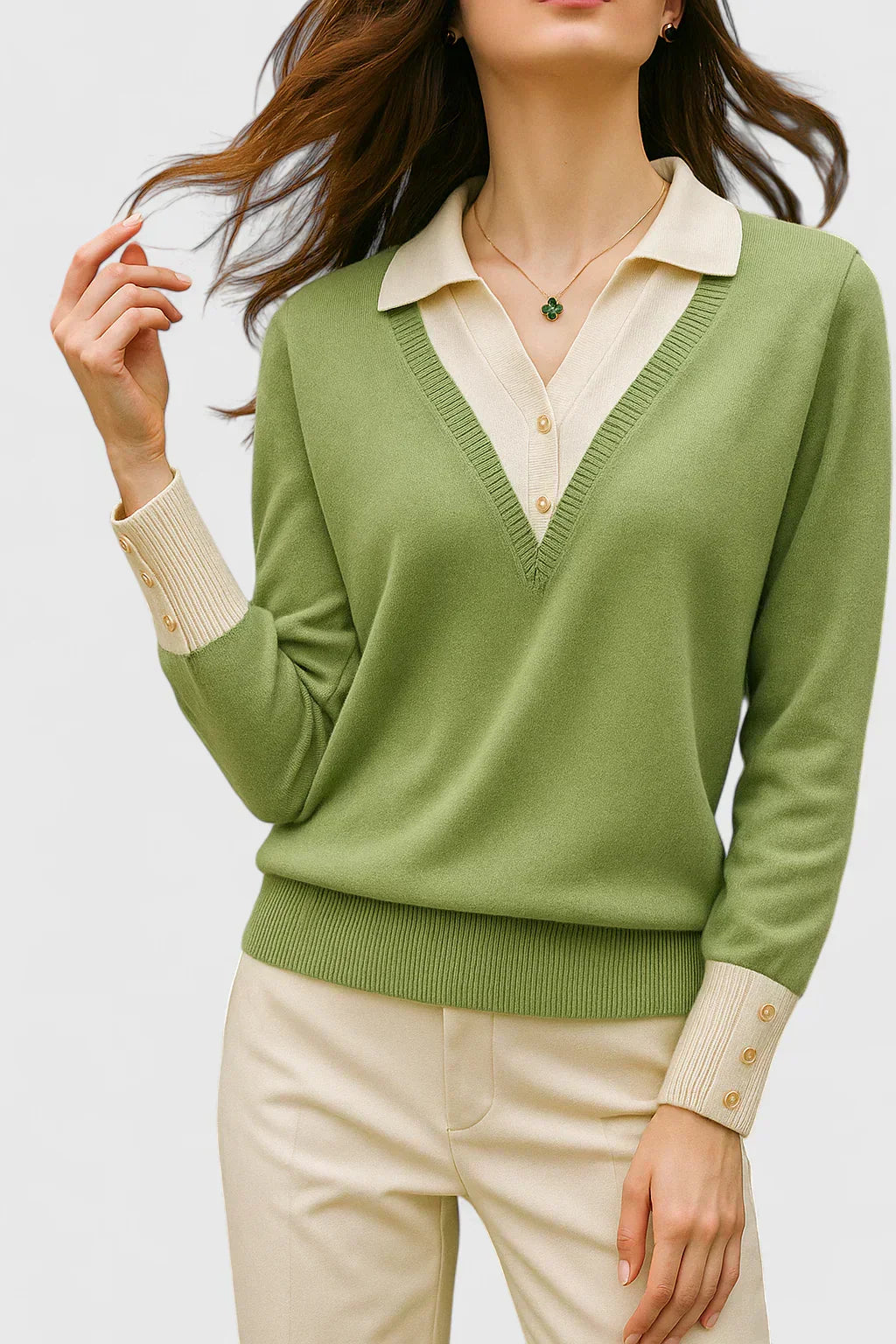 Jovi - Chic Italiensk Sweater