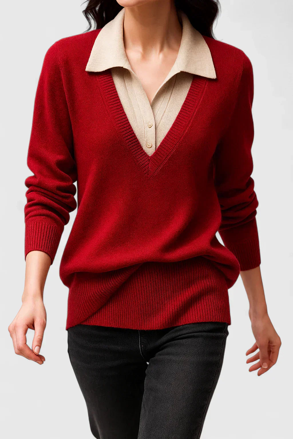 Jovi - Chic Italiensk Sweater