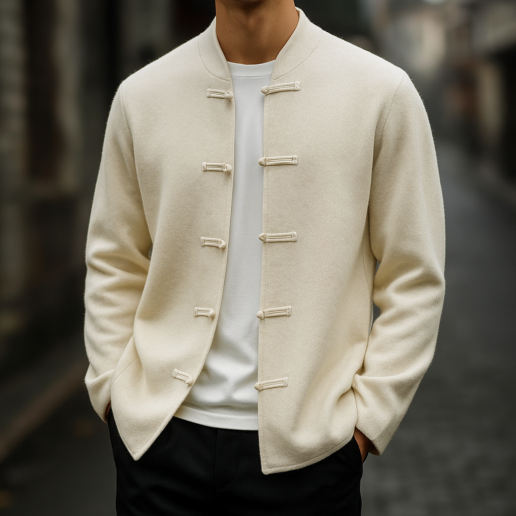 Rivor - Elegant Cardigan i Kashmir