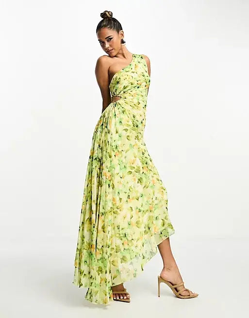 Rachel - Elegant lang kjole