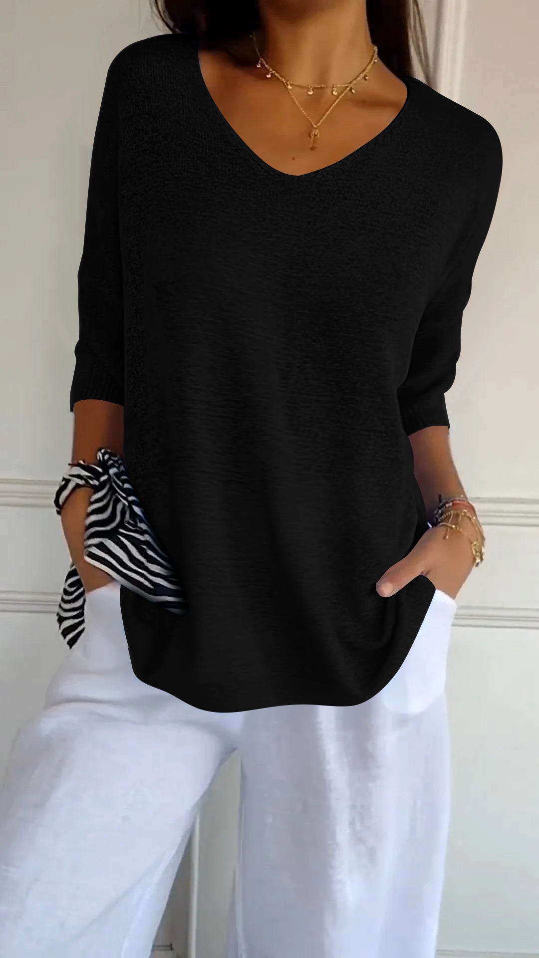 Anna - Chic strikket top